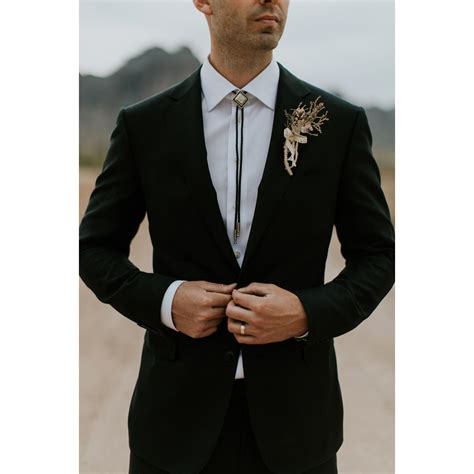 bolo tie with suit